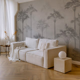 Papel Mural Foresta Blanco y Negro