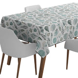 Mantel de Hule Sea Shells Ocean Blue