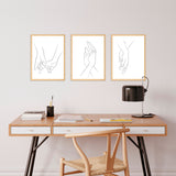 Set de Cuadros Hands series