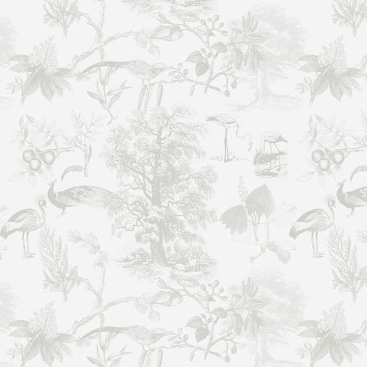 Papel Mural Vintage Nature Gray