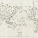 Papel Mural Mapa Vintage