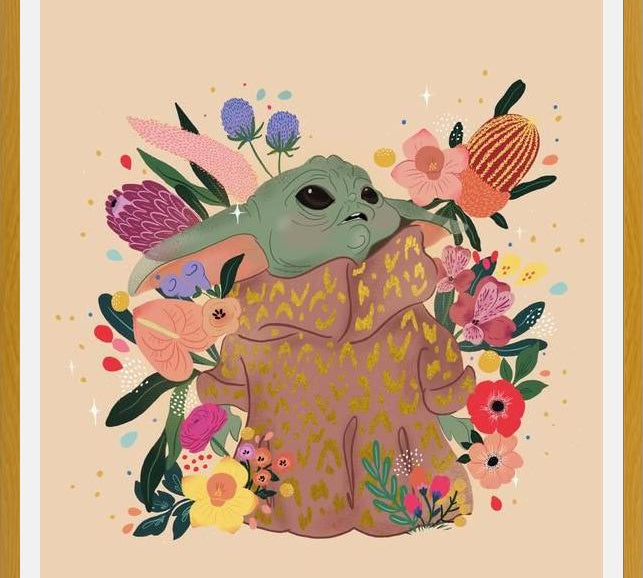 Cuadro BB Yoda