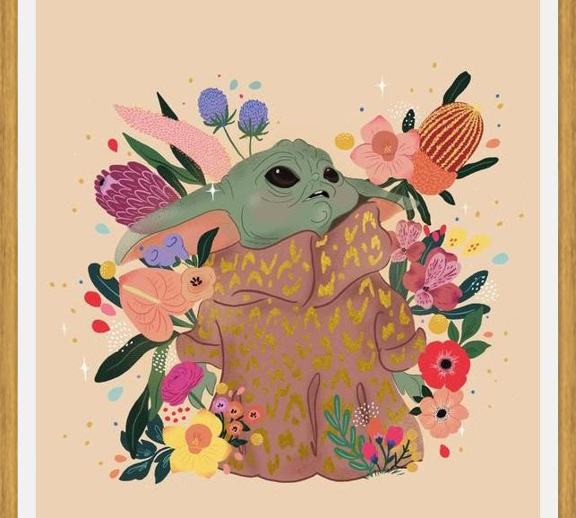 Cuadro BB Yoda