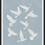 Cuadro Flock