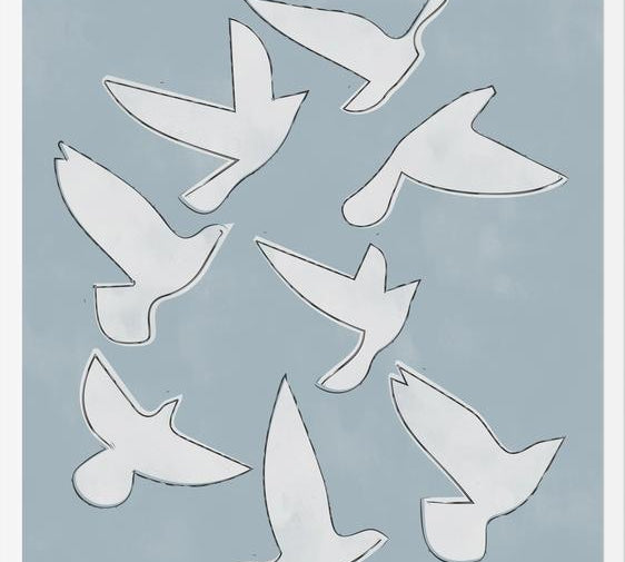 Cuadro Flock