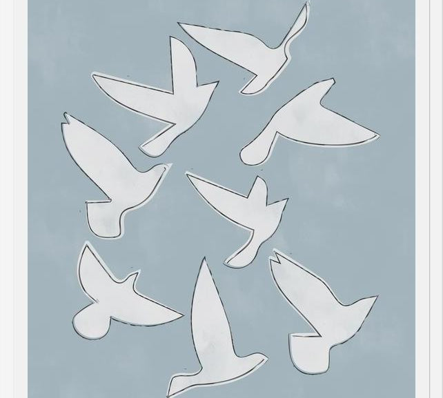 Cuadro Flock