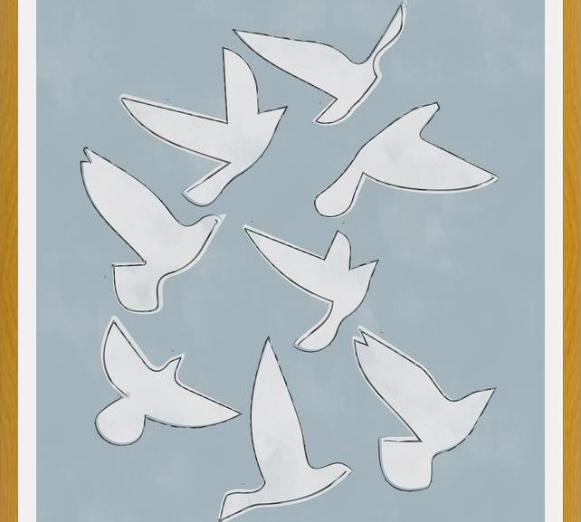 Cuadro Flock