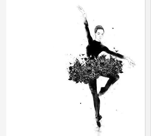 Cuadro Floral dance