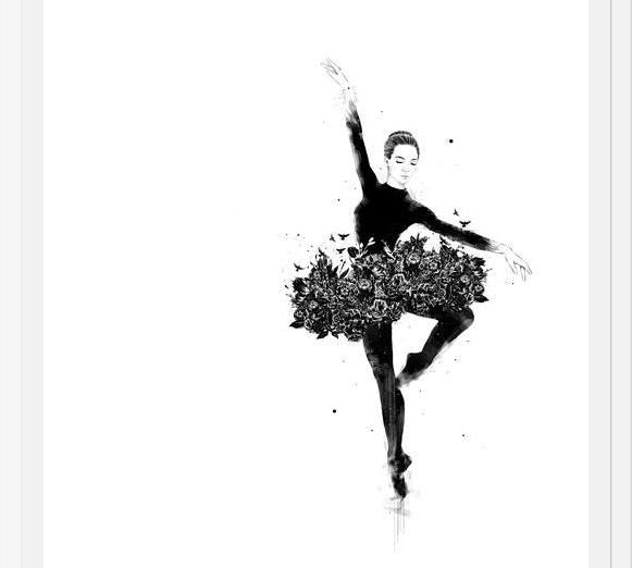 Cuadro Floral dance