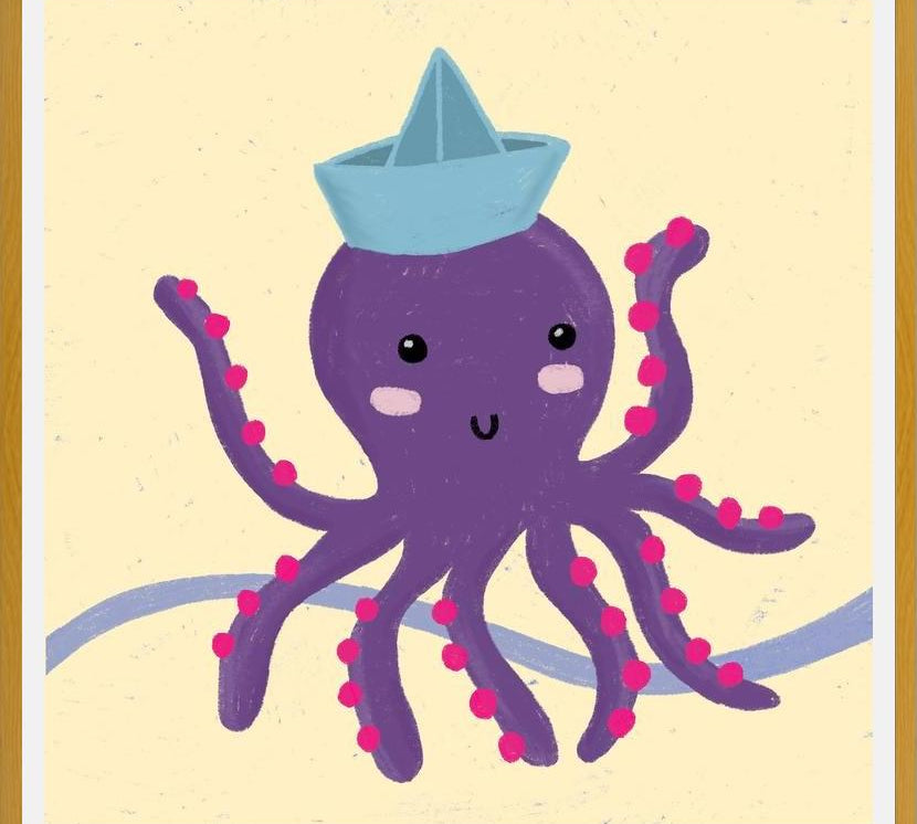 Cuadro Pulpo