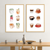 Set de Cuadros Coffee or Tea