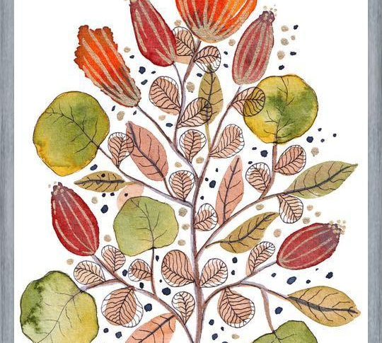 Cuadro Modern watercolor botanicals 5