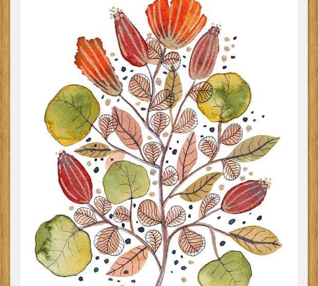 Cuadro Modern watercolor botanicals 5
