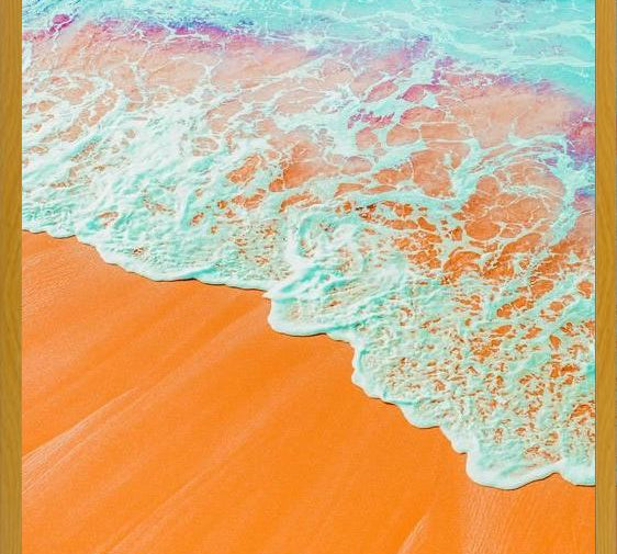 Cuadro Coral Shore