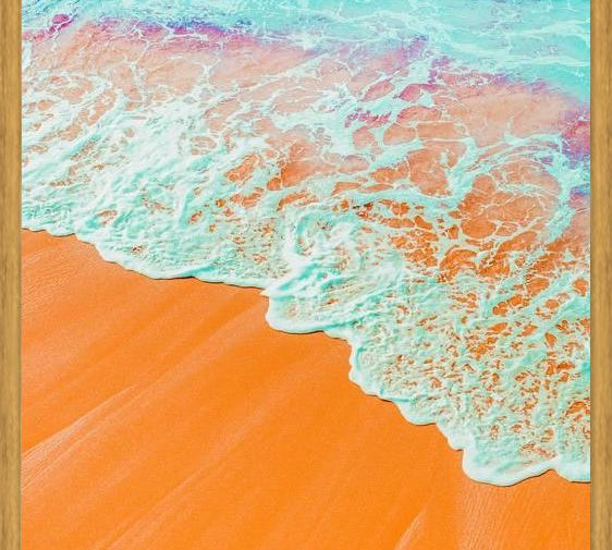 Cuadro Coral Shore