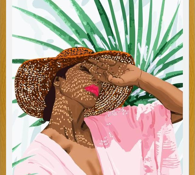 Cuadro Sunshine in My Soul, Black Woman