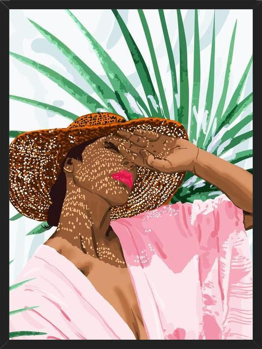 Cuadro Sunshine in My Soul, Black Woman