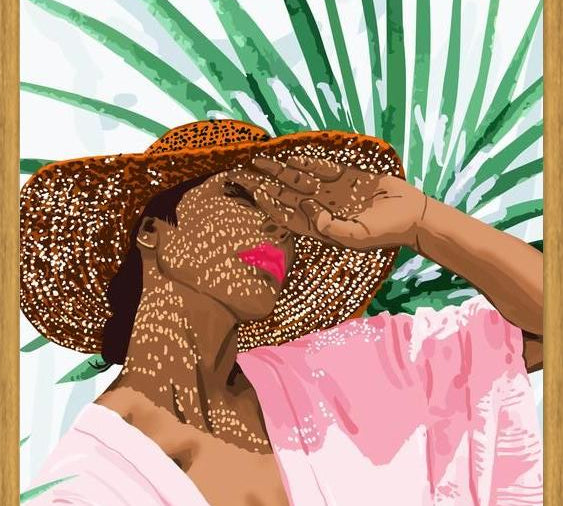 Cuadro Sunshine in My Soul, Black Woman