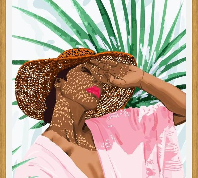 Cuadro Sunshine in My Soul, Black Woman