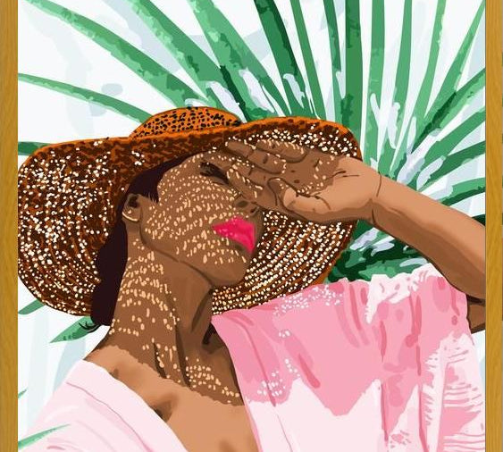 Cuadro Sunshine in My Soul, Black Woman