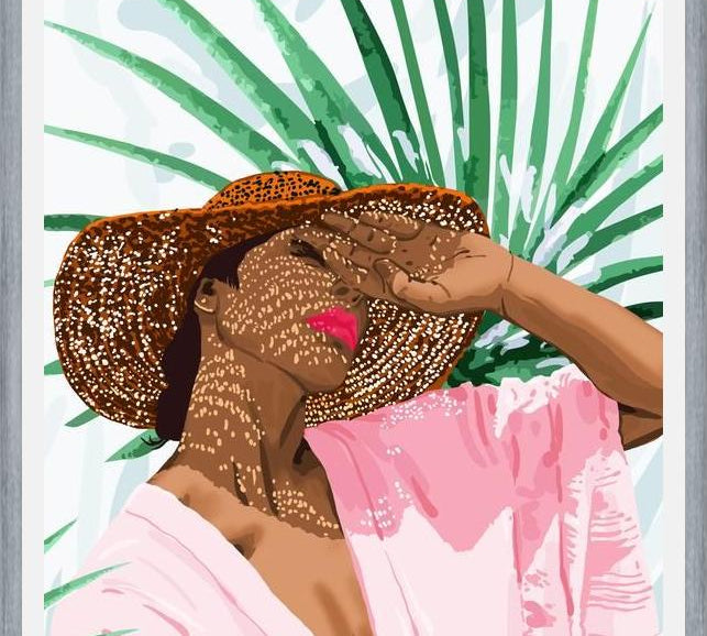 Cuadro Sunshine in My Soul, Black Woman