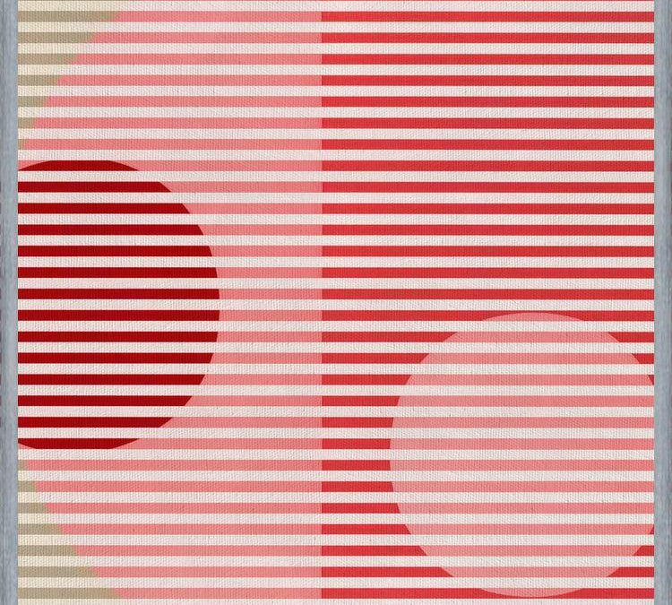 Cuadro Stripes & Circles 1
