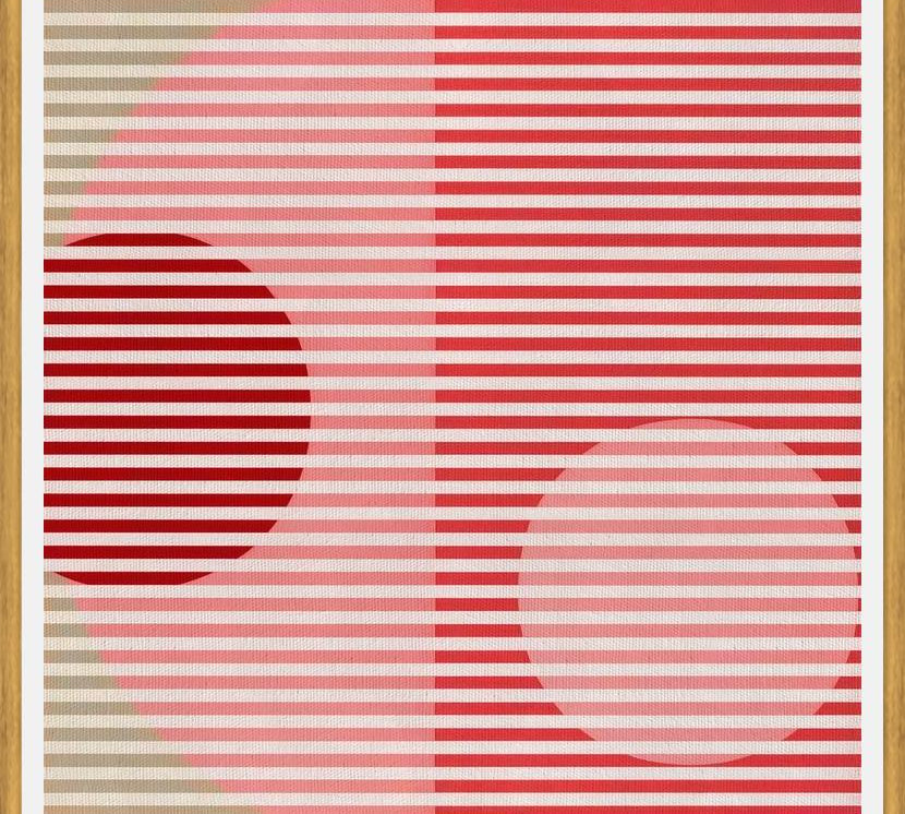 Cuadro Stripes & Circles 1