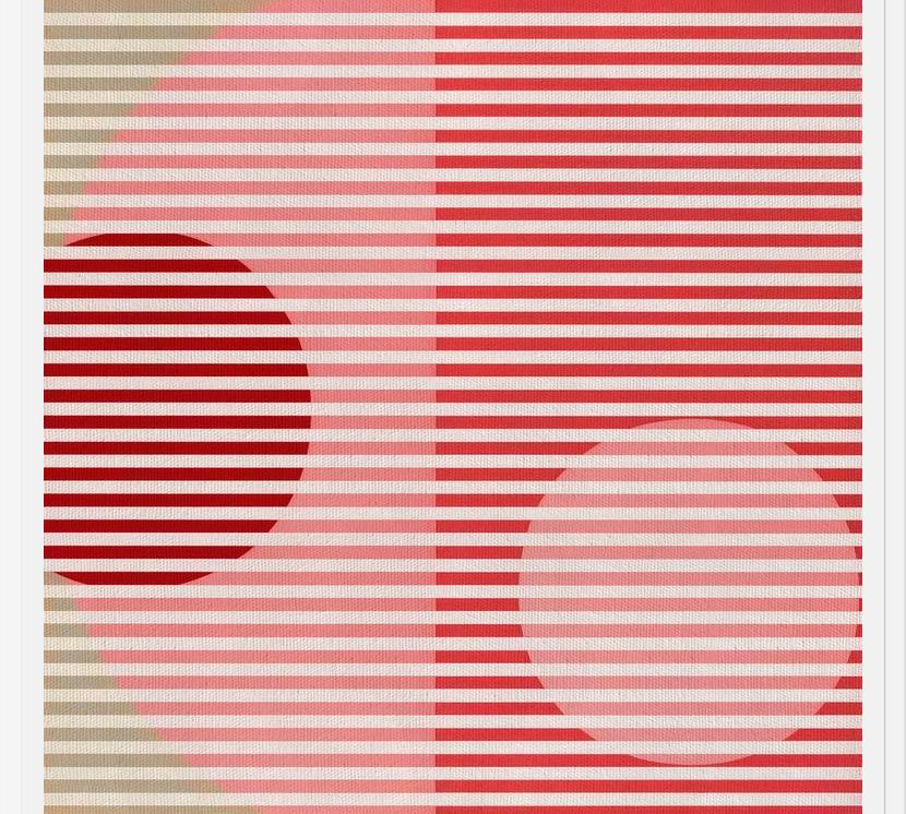 Cuadro Stripes & Circles 1
