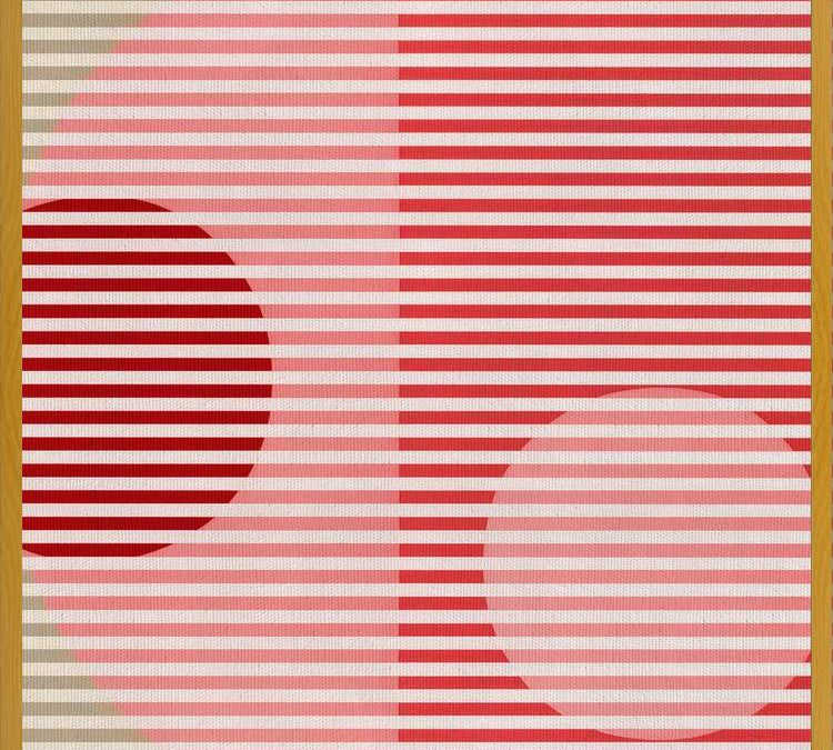Cuadro Stripes & Circles 1