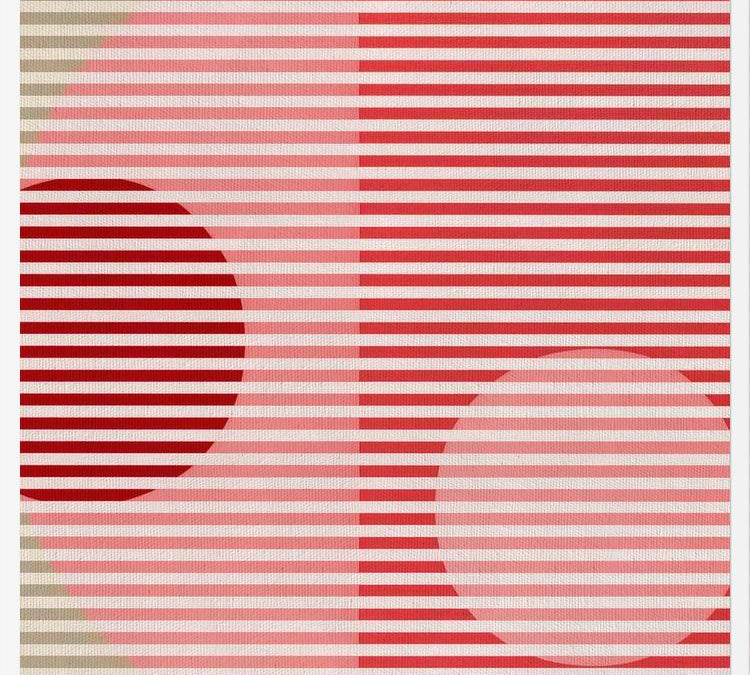 Cuadro Stripes & Circles 1