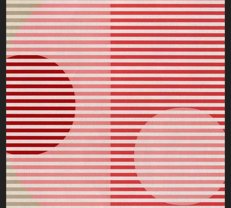 Cuadro Stripes & Circles 1