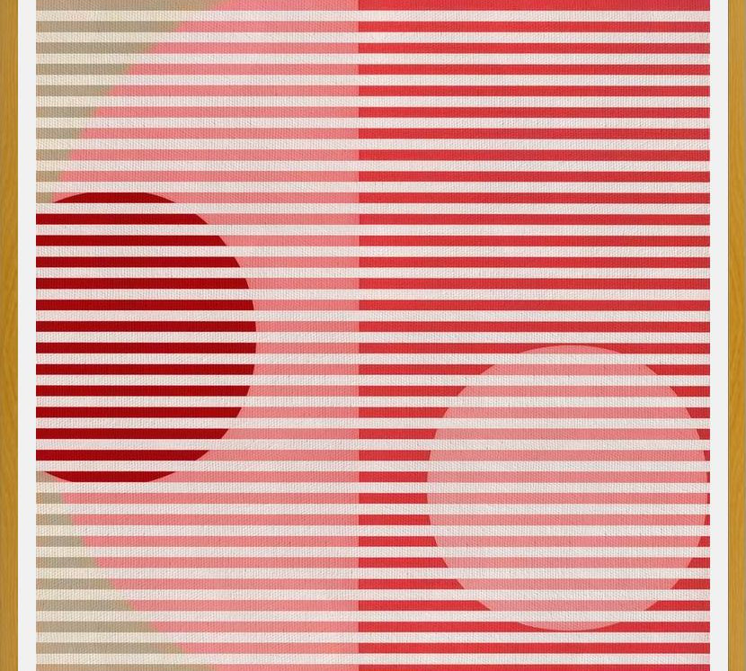 Cuadro Stripes & Circles 1