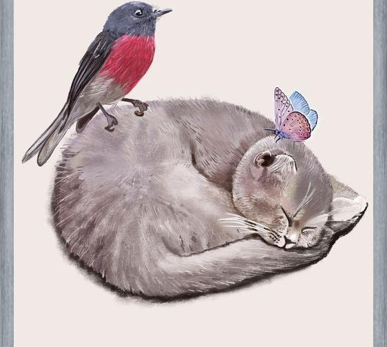 Cuadro Sleeping cats