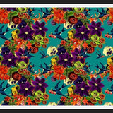 Cuadro Spring Swallow Floral Teal