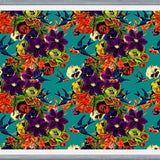 Cuadro Spring Swallow Floral Teal