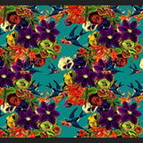 Cuadro Spring Swallow Floral Teal