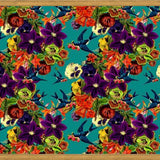 Cuadro Spring Swallow Floral Teal