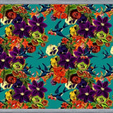 Cuadro Spring Swallow Floral Teal