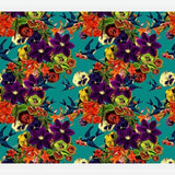 Cuadro Spring Swallow Floral Teal
