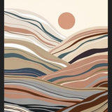 Cuadro Mineral inspired landscapes 1