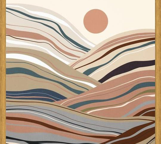 Cuadro Mineral inspired landscapes 1