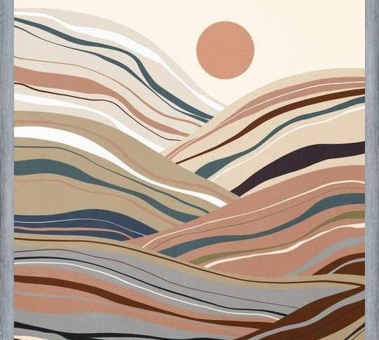 Cuadro Mineral inspired landscapes 1