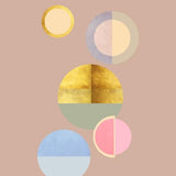 Canvas Modern circles decor 2