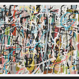 Cuadro Pollock wink 6