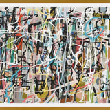 Cuadro Pollock wink 6