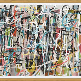Cuadro Pollock wink 6