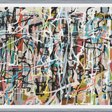 Cuadro Pollock wink 6