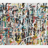 Cuadro Pollock wink 6
