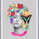 Cuadro The Girl and the Butterfly