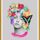 Cuadro The Girl and the Butterfly